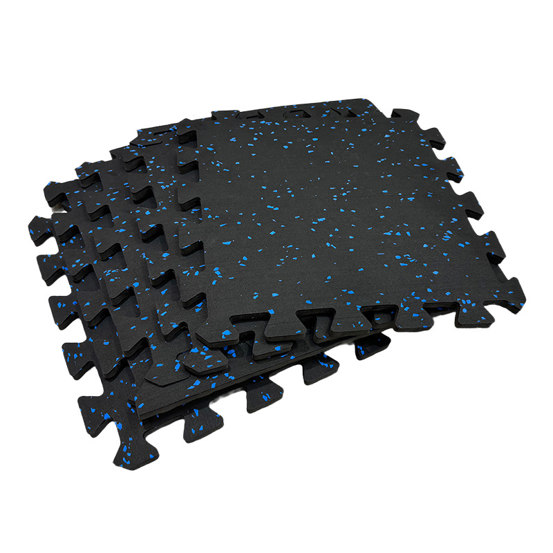 Strength Zone Shock Absorption and Sound Insulation Indoor Composite Rubber Floor Mats Treadmill Mats Home Dumbbell Gym Mats
