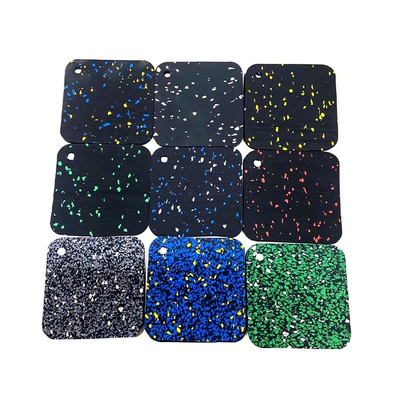 Gym Rubber Roll Rubber Shock-Absorbing Pad Anti-Slip Wear-Resistant Epdm Rubber Roll Indoor Soundproof Floor Mat